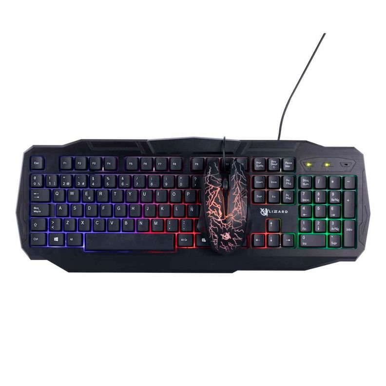Combo Kit Mouse & Teclado Gamer X-Lizzard-1