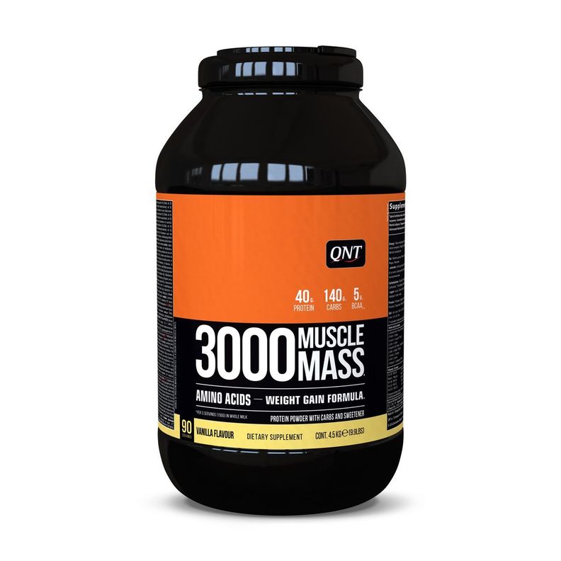 Muscle Mass 3000 Ganador de Peso 4,5 Kg Vainilla-0