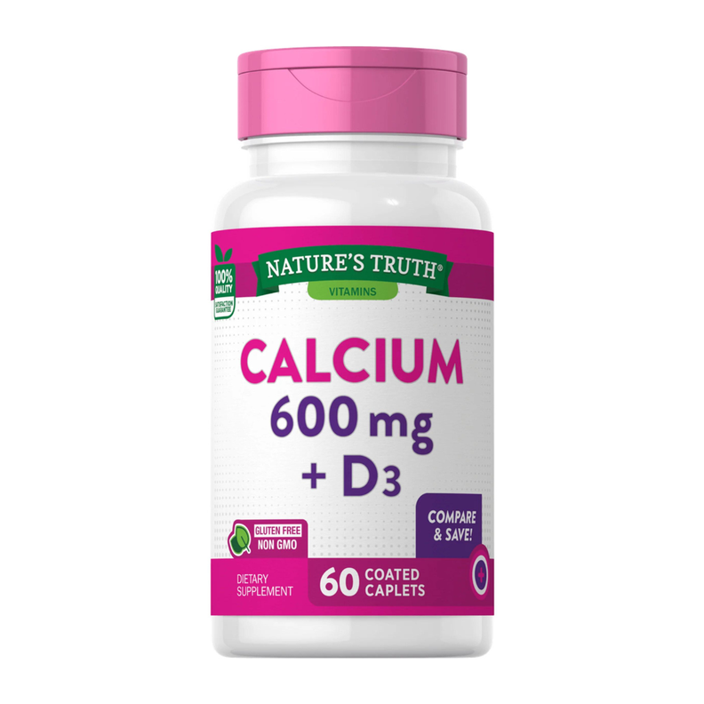 Calcio 600 mg + Vitamina D3 - 60 comprimidos-0