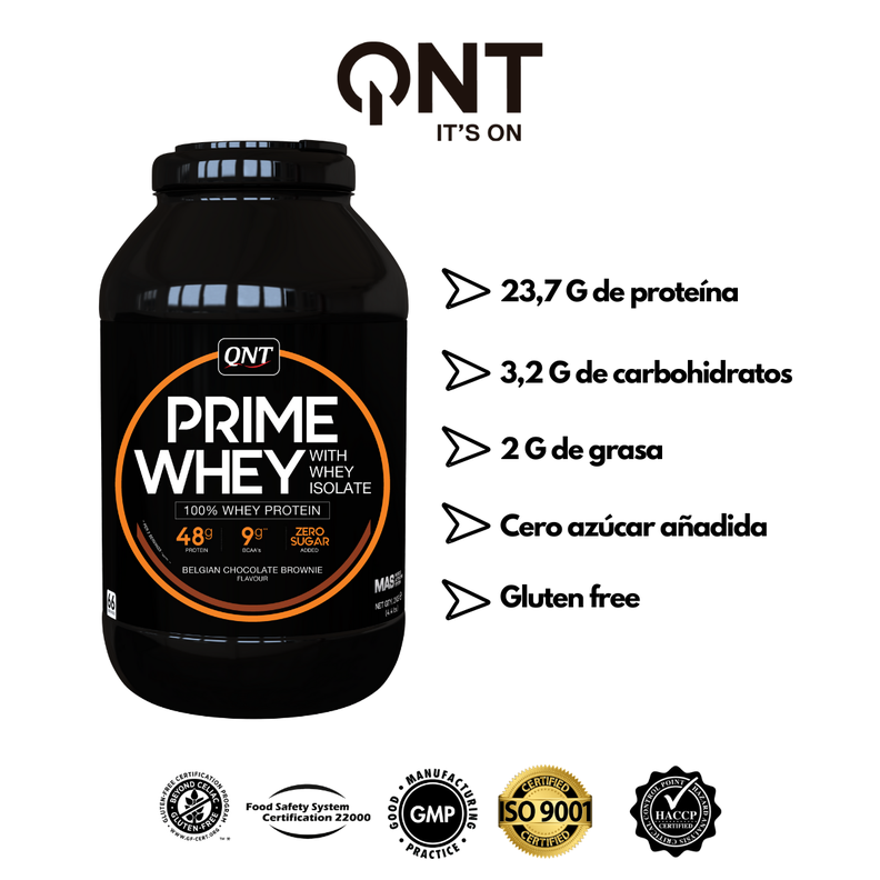 Proteína Prime Whey 2Kgs Chocolate Brownie-1
