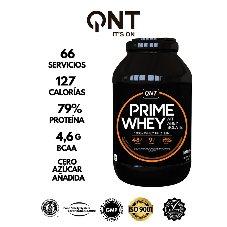 Proteína Prime Whey 2Kgs Chocolate Brownie-2