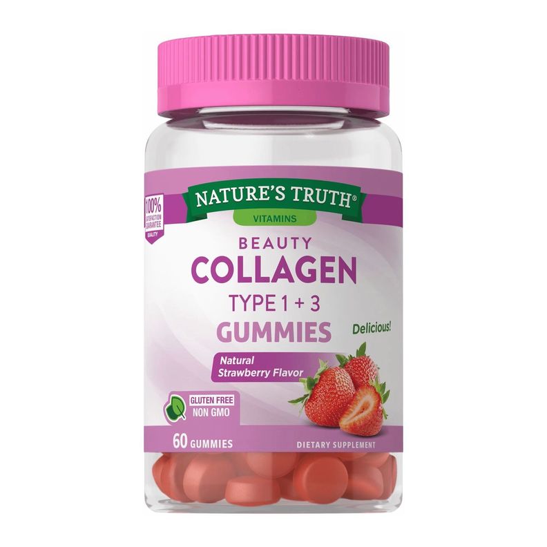 Colágeno Tipo I & III Beauty Collagen - 60 Gomitas-0