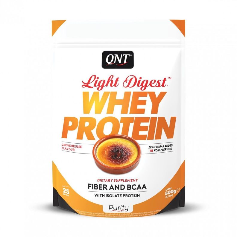Proteína Whey Light Digest 500Grs Creme Brule-0