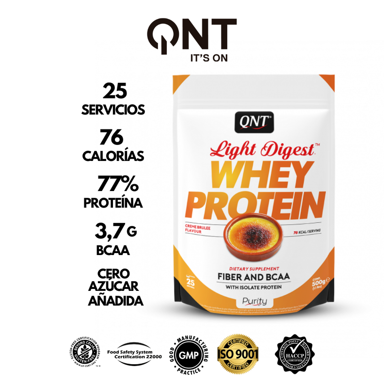 Proteína Whey Light Digest 500Grs Creme Brule-2