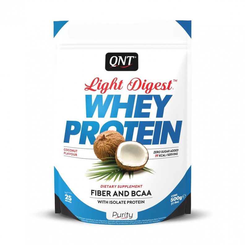 Proteína Whey Light Digest 500Grs Coconut-0