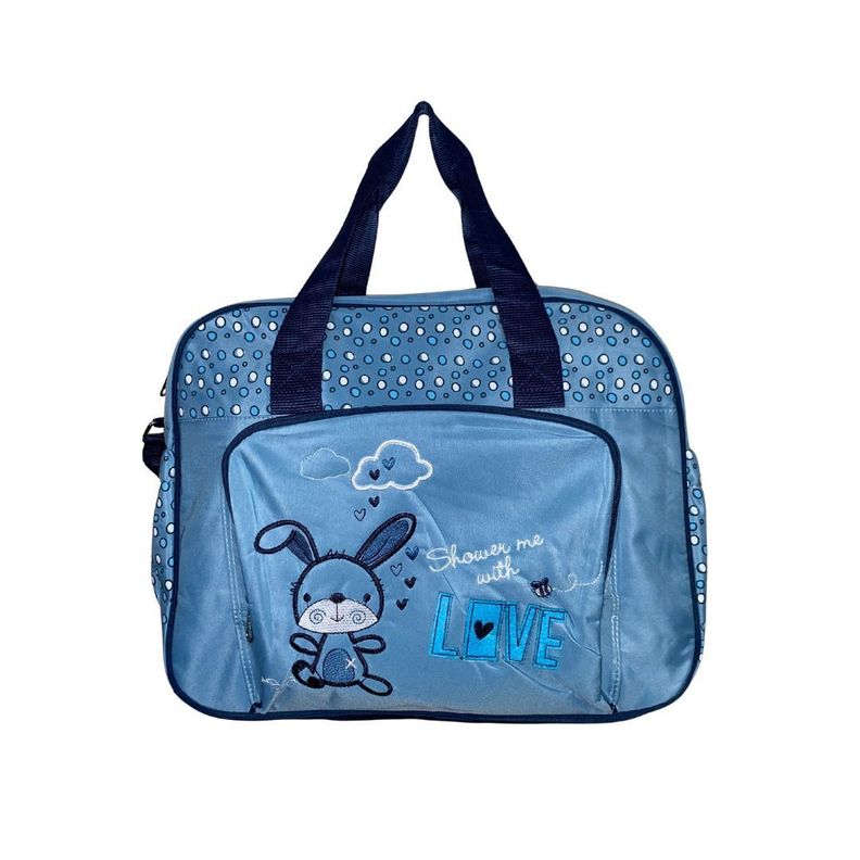 Bolso maternal diseño Conejitos-0
