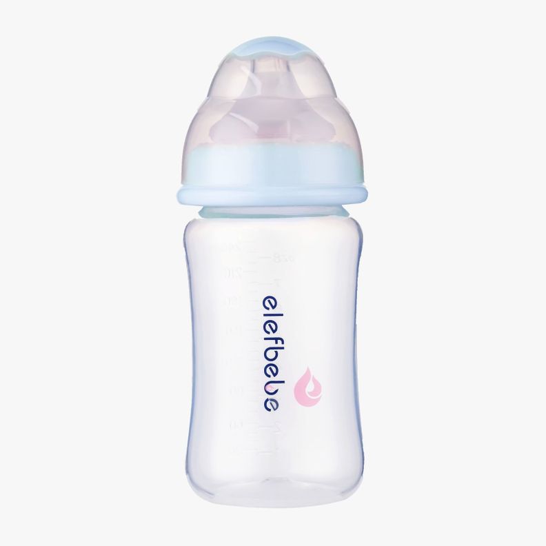 Mamadera Anti cólicos cuello ancho -0