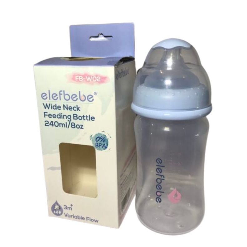 Mamadera Anti cólicos cuello ancho -1