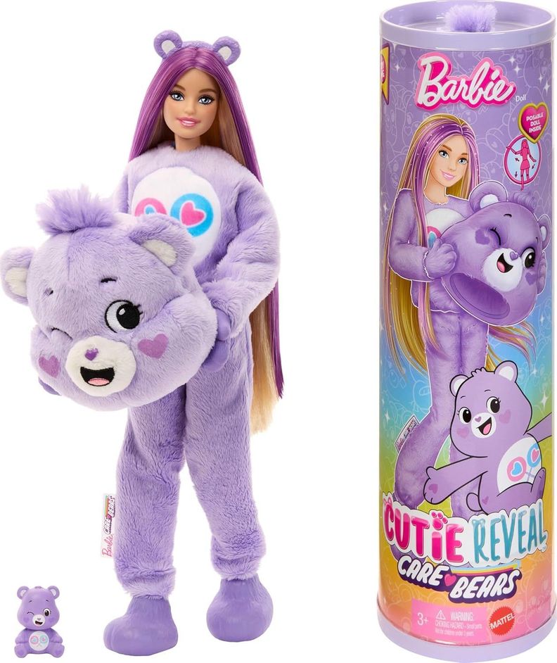 Muñeca Barbie Cutie Reveal Care Bears-0