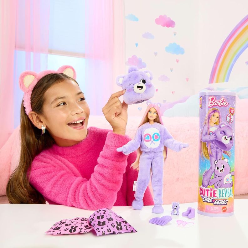 Muñeca Barbie Cutie Reveal Care Bears-2