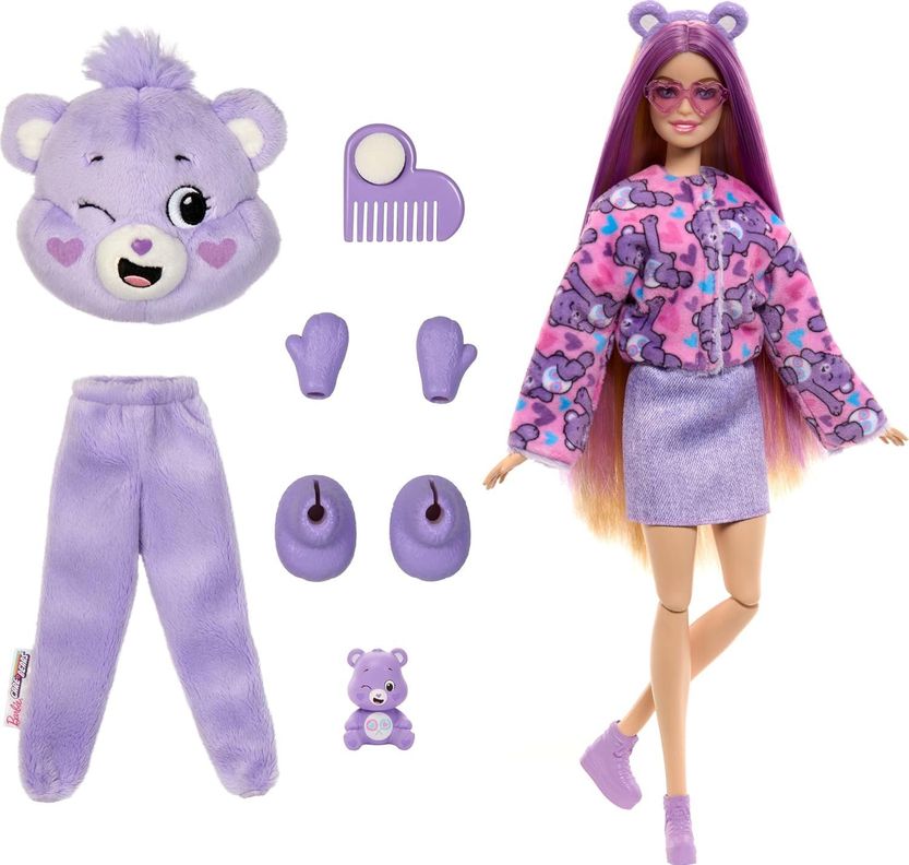 Muñeca Barbie Cutie Reveal Care Bears-3