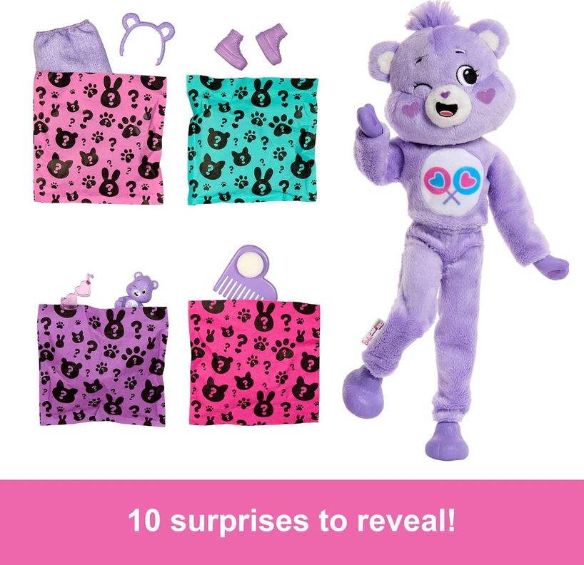 Muñeca Barbie Cutie Reveal Care Bears-5