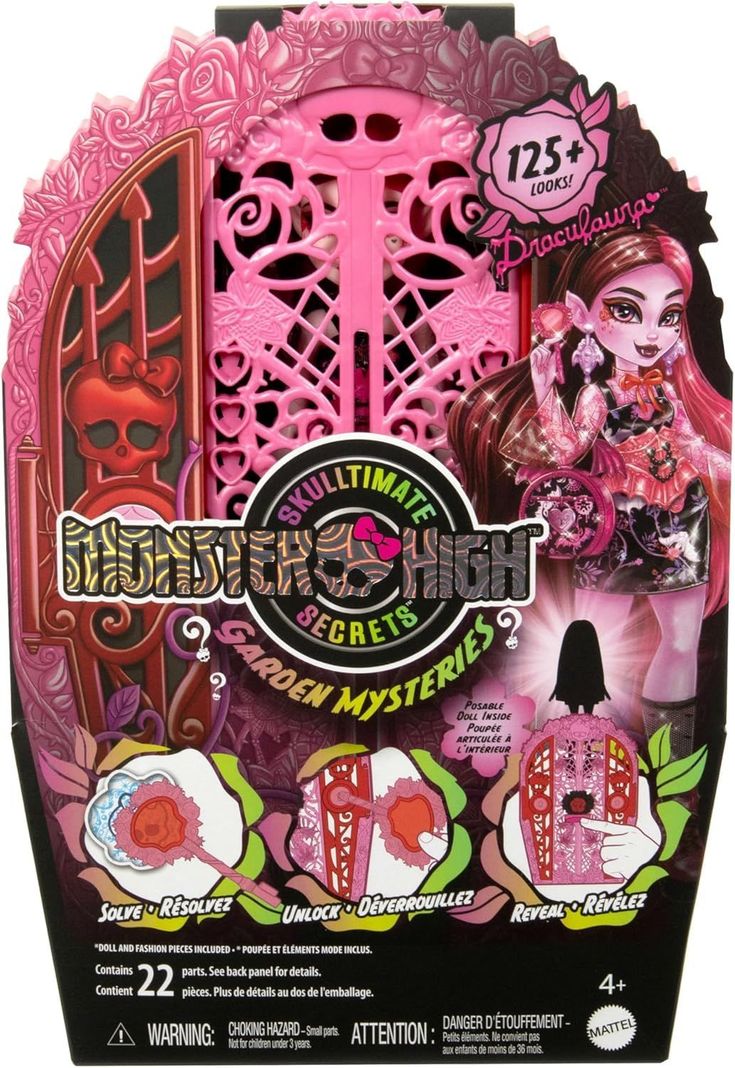 Monster High Skulltimate Secrets Garden Mysteries Draculaura-1