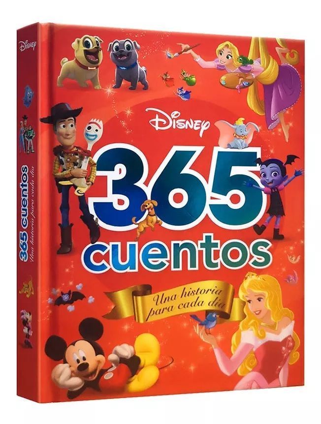 Libro 365 Cuentos Disney Una Historia Para Cada Dia-0
