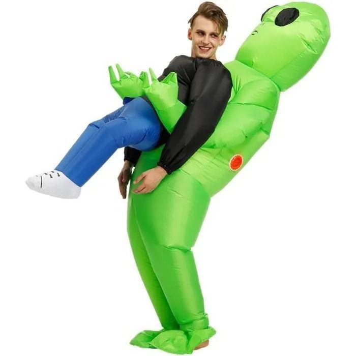 Disfraz Inflable Alíen Traje Extraterrestre Fiesta Disfraces-2