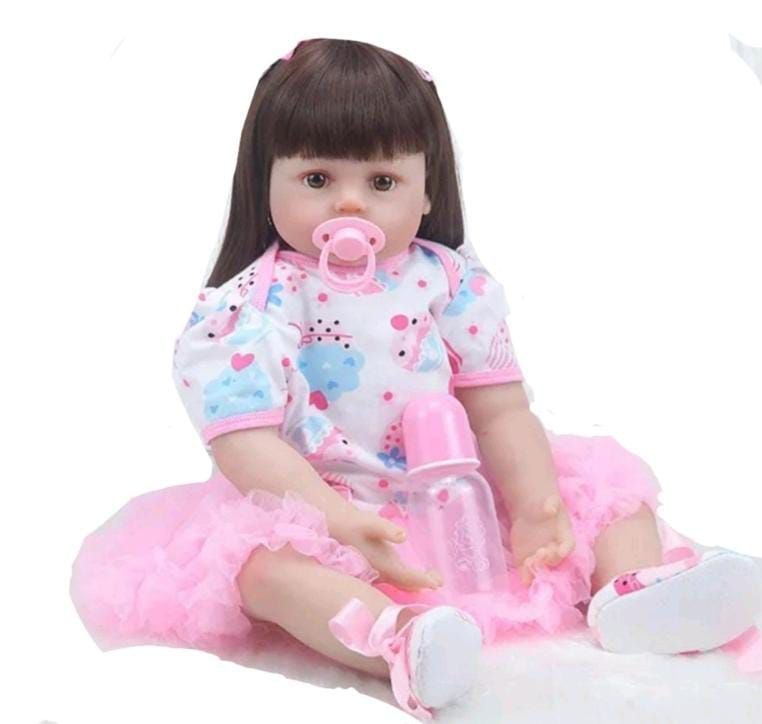 Muñeca Bebé Resborn Realista De Silicona 58 cm.-0