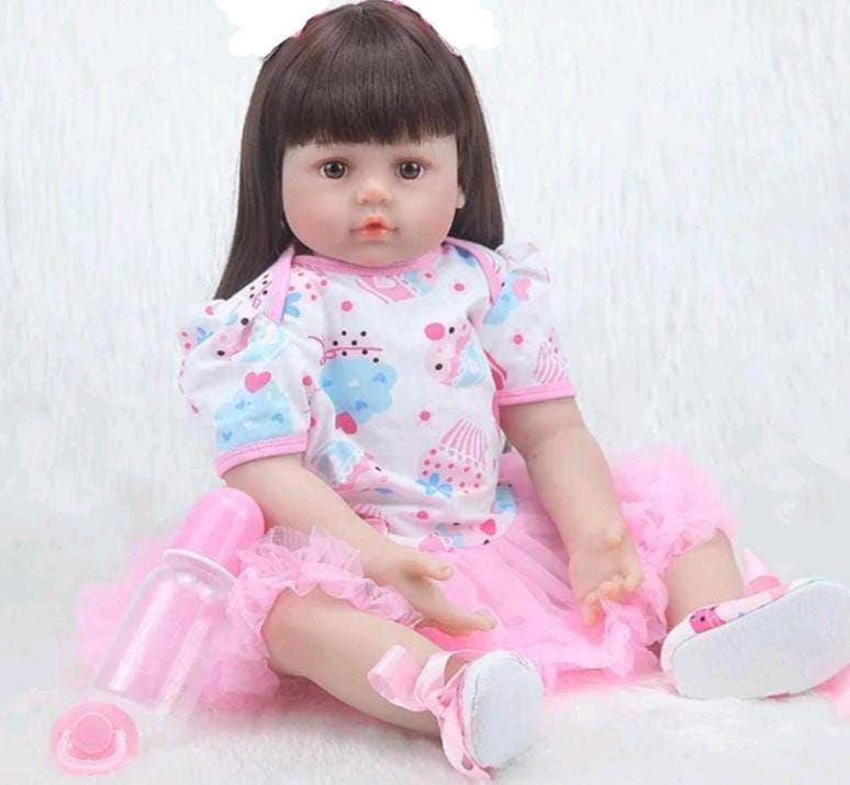 Muñeca Bebé Resborn Realista De Silicona 58 cm.-1
