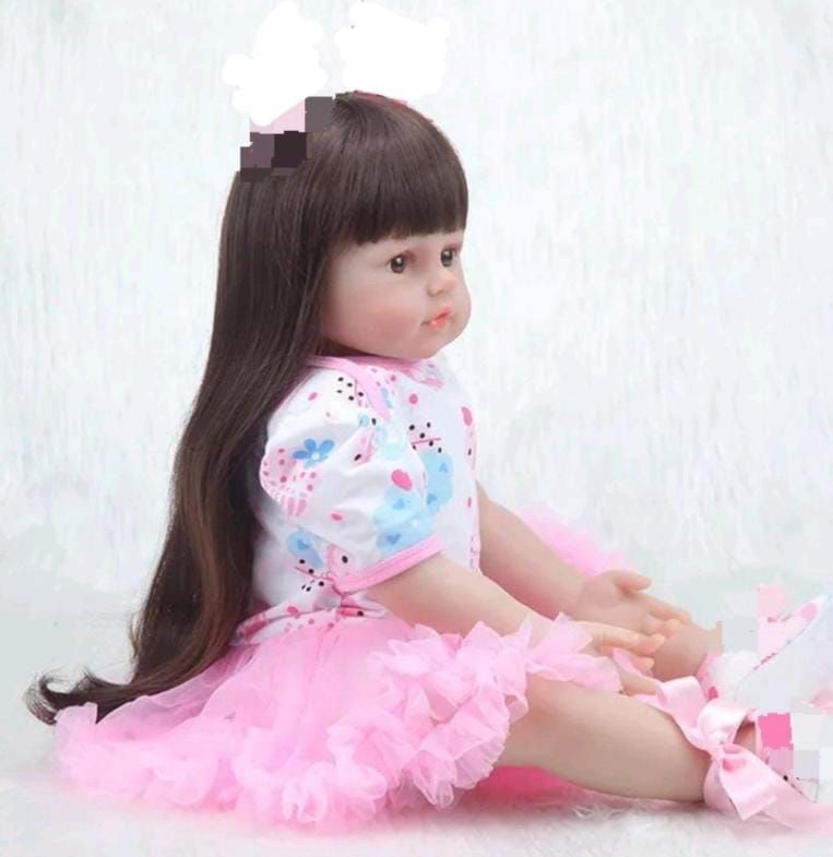 Muñeca Bebé Resborn Realista De Silicona 58 cm.-2