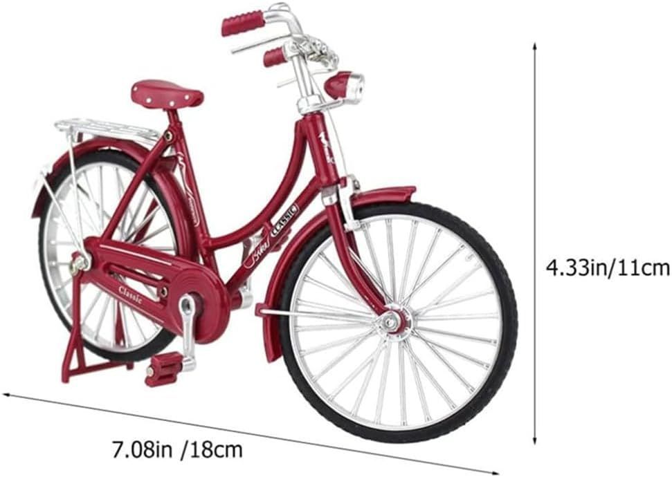 Bicicleta Modelo Vintage Bicicleta Ornamento Decoración-2
