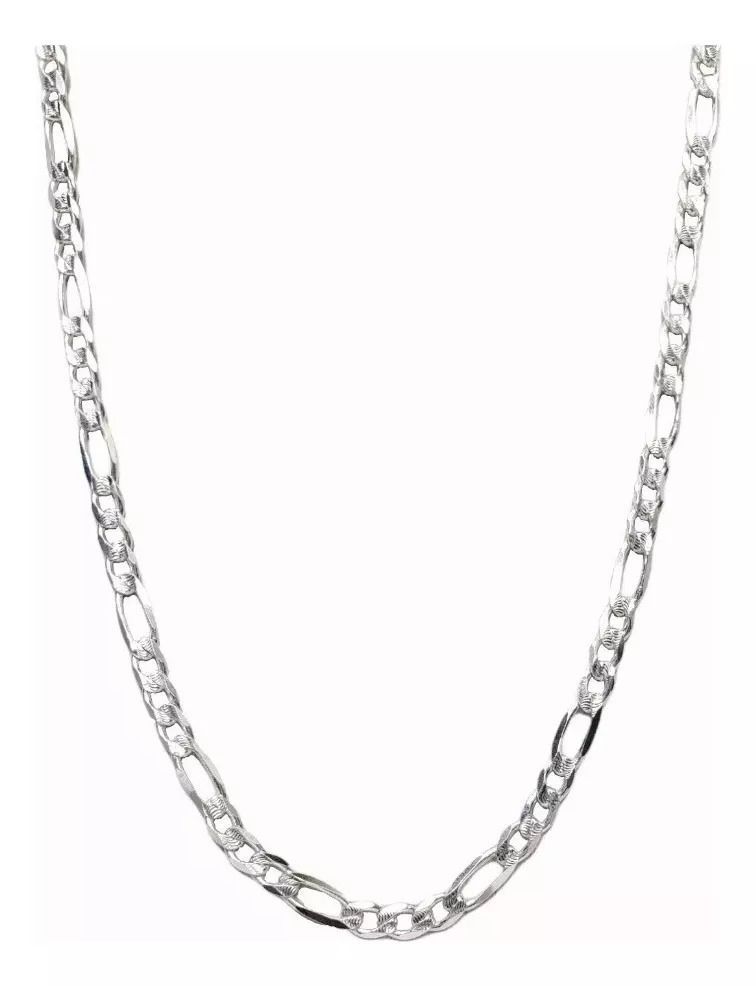 Cadena Cartier De Plata Unisex Ley 925, 5mm Diamantada 73 Cm-1