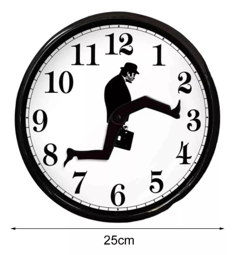 Reloj De Pared Inspirado En La Comedia Británica.-1