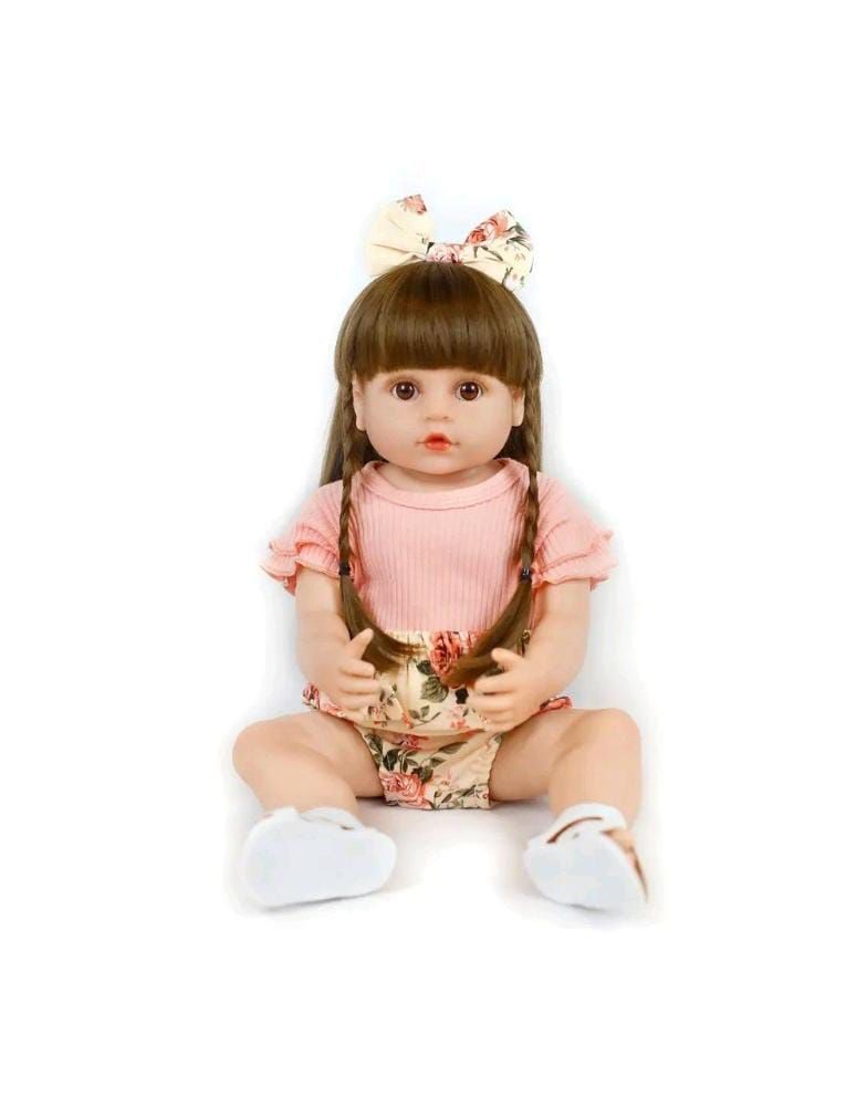 Muñeca Bebé Reborn Realista De Silicona-0