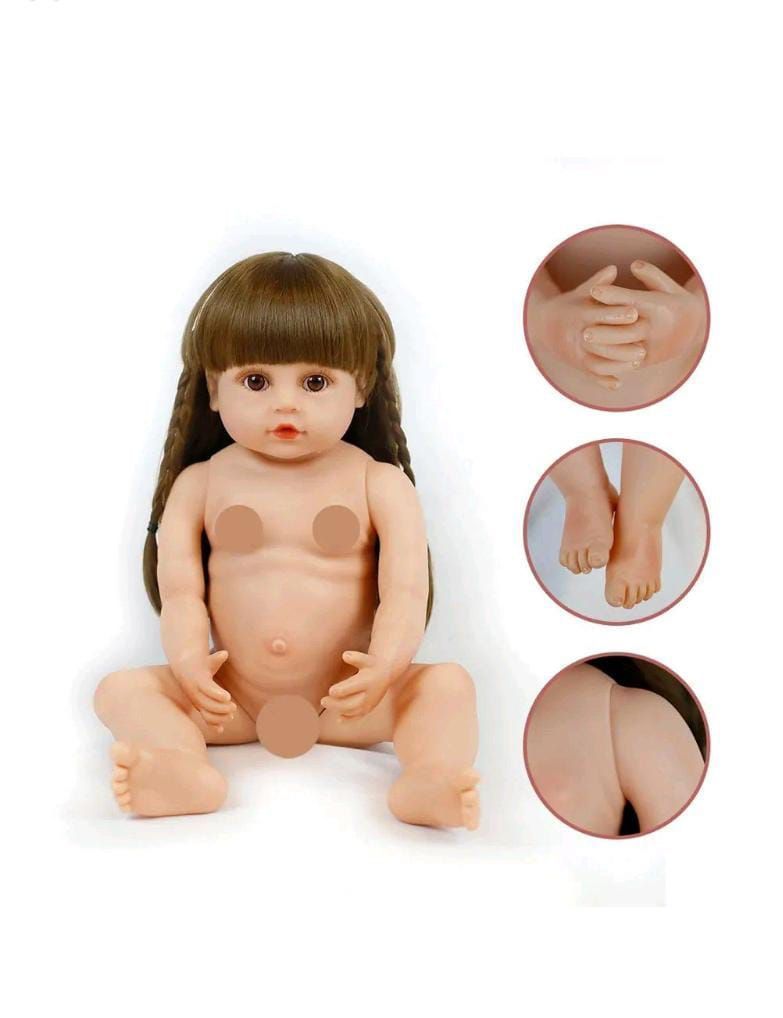 Muñeca Bebé Reborn Realista De Silicona-5