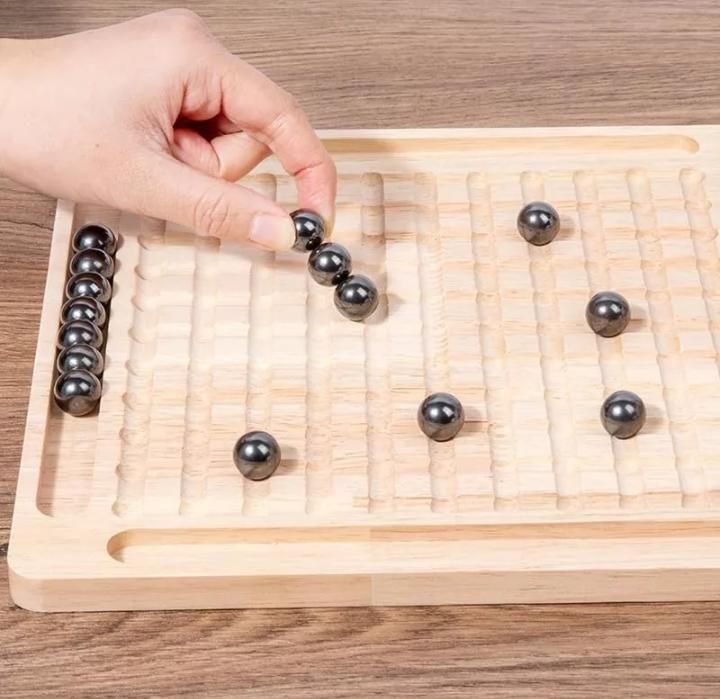 Juego De Ajedrez Magnético Con Tablero De Madera-6