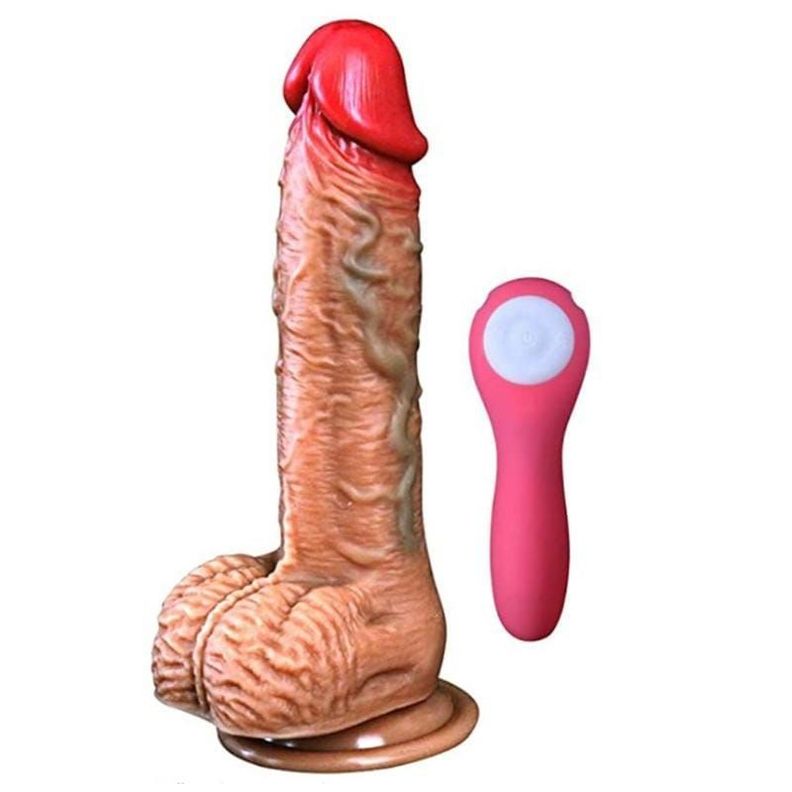 Consolador Vibrador Estimulación Multivelocidad Masajeador-1