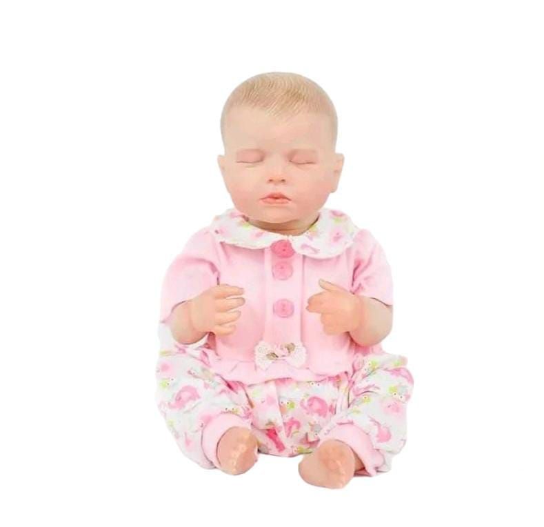 Muñeca Bebé Recien Nacida Reborn De Silicona.-0