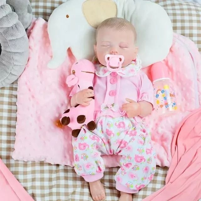 Muñeca Bebé Recien Nacida Reborn De Silicona.-1