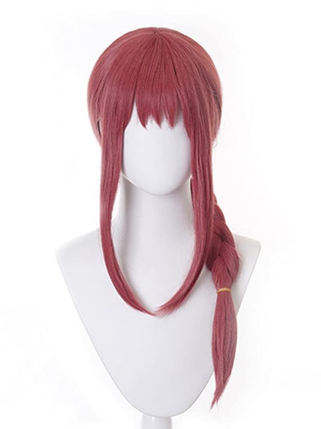 Peluca de Anime Chainsaw Man Makima Cosplay-4
