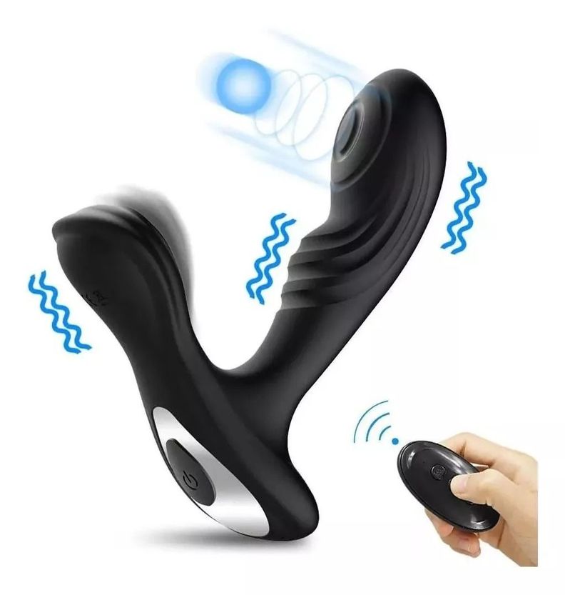 Plug Anal, Estimulador Vibrador, Masajeador Para Prostata.-0