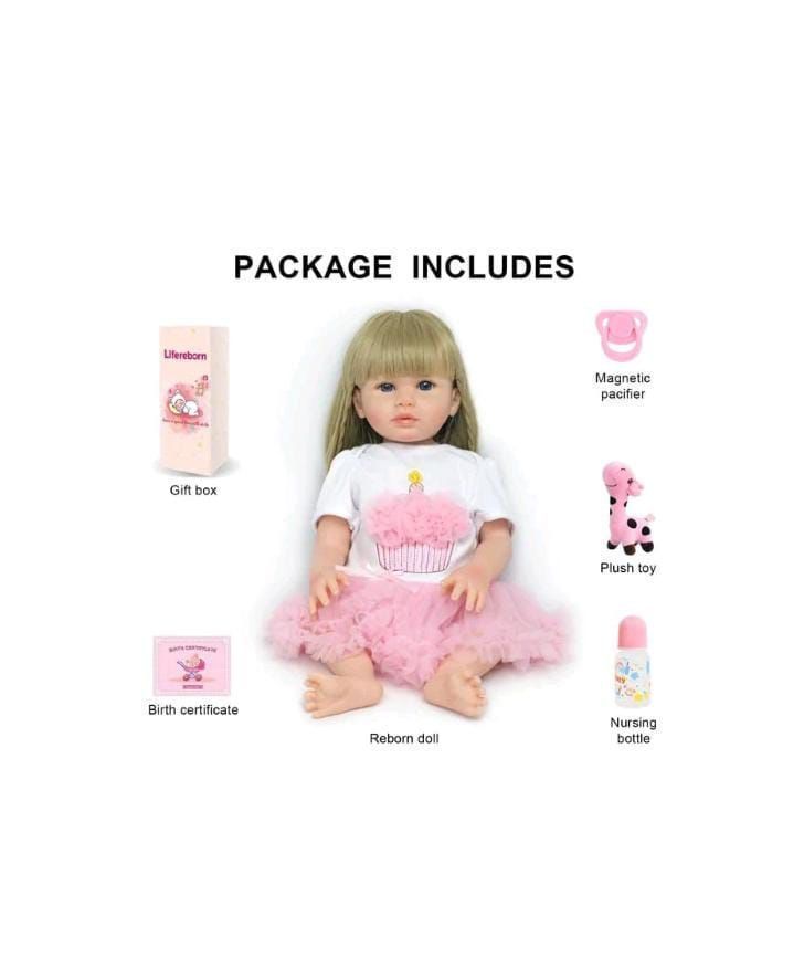 Muñeca Bebé Reborn Realista De Silicona-3