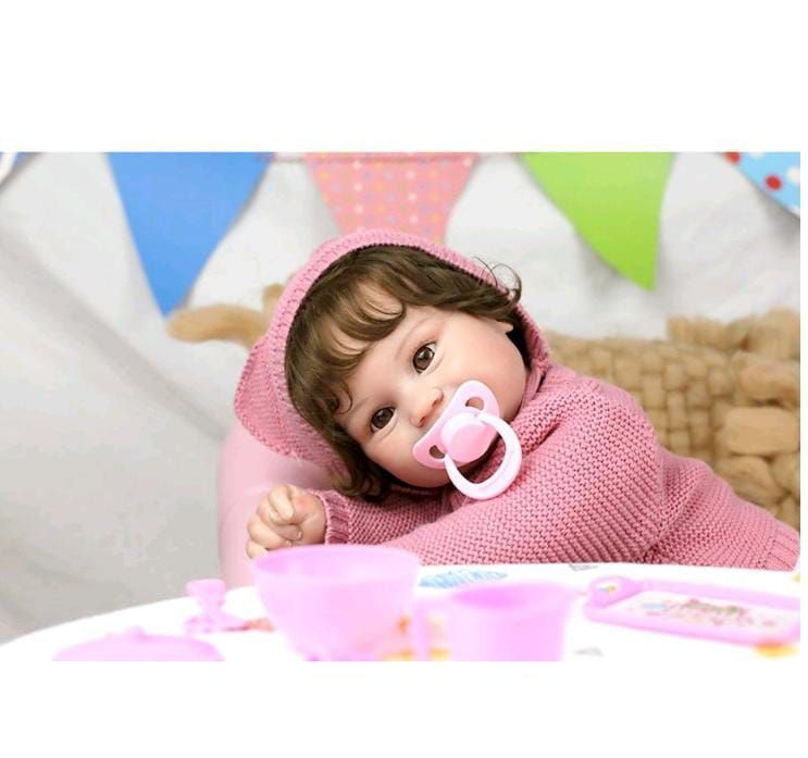Muñeca Bebé Resborn Realista De Silicona-3