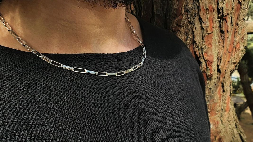 Cadena Plata Ley 925 Americana 60 Cm Unisex-7