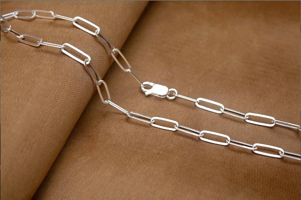 Cadena Plata Ley 925 Americana 60 Cm Unisex-5