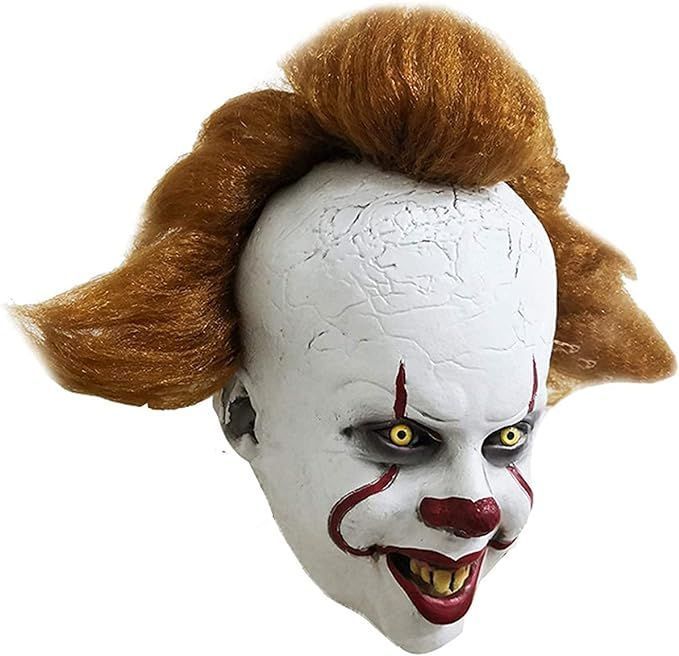 Máscara de payaso de Halloween.-0