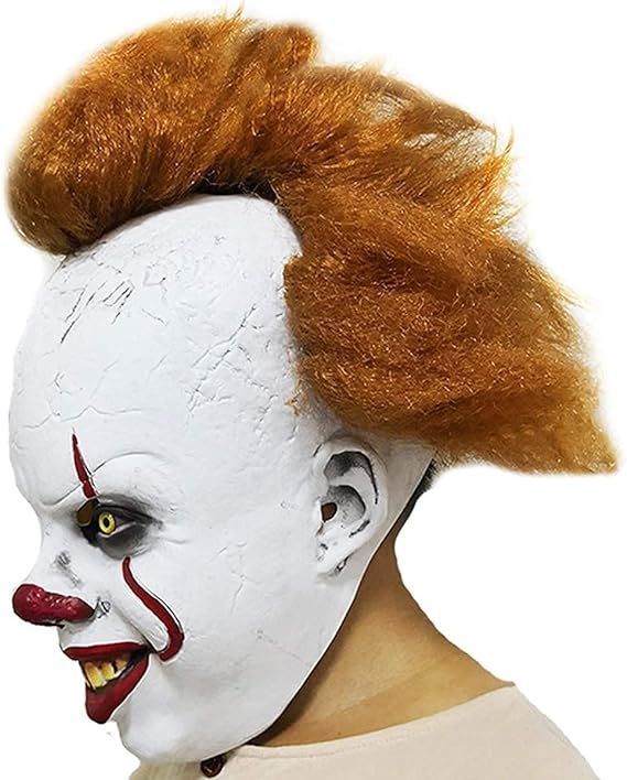 Máscara de payaso de Halloween.-2