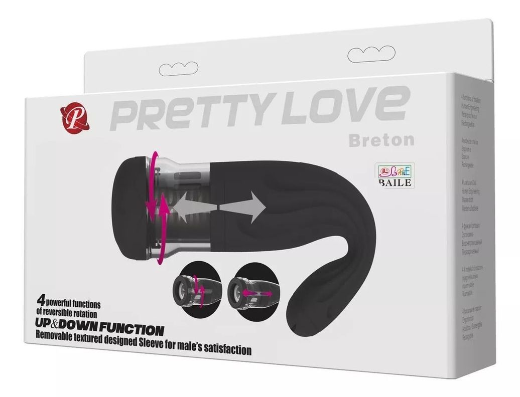 Masturbador Automático Recargable - Breton - Pretty Love-0