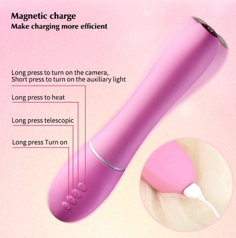 Vibrador Vaginal Con Cámara Inteligente Control App-3