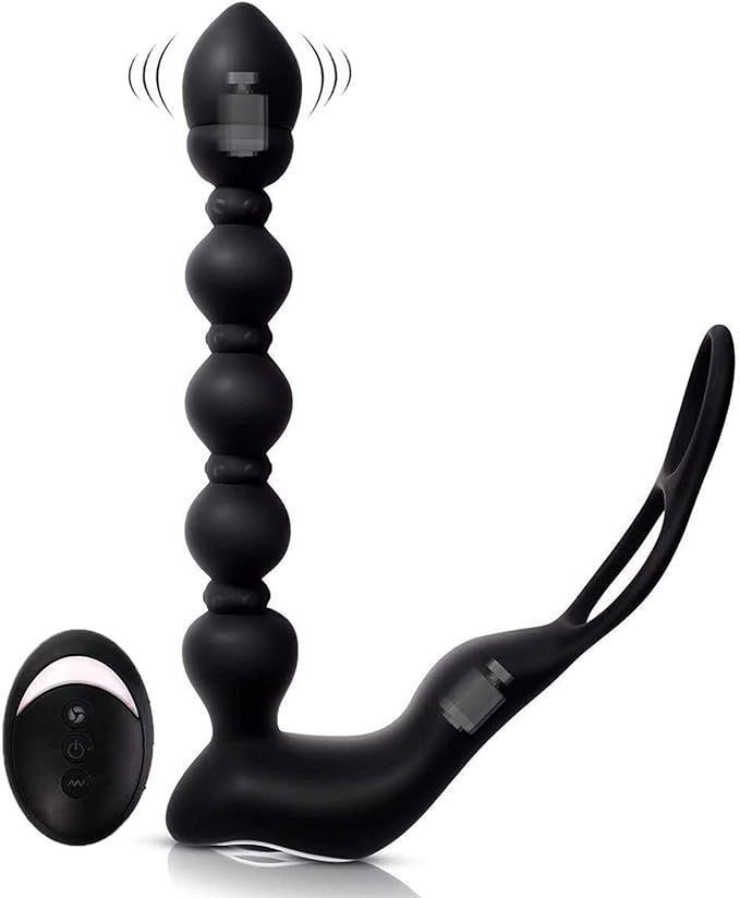 Vibrador Próstata Masculino Vibrador Anal Plug-0