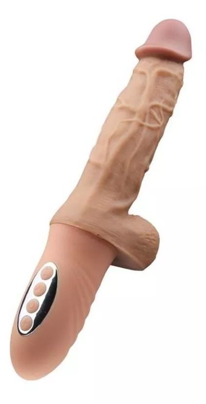 Vibrador Realista Del Consolador 10 Modos Control Remoto-7