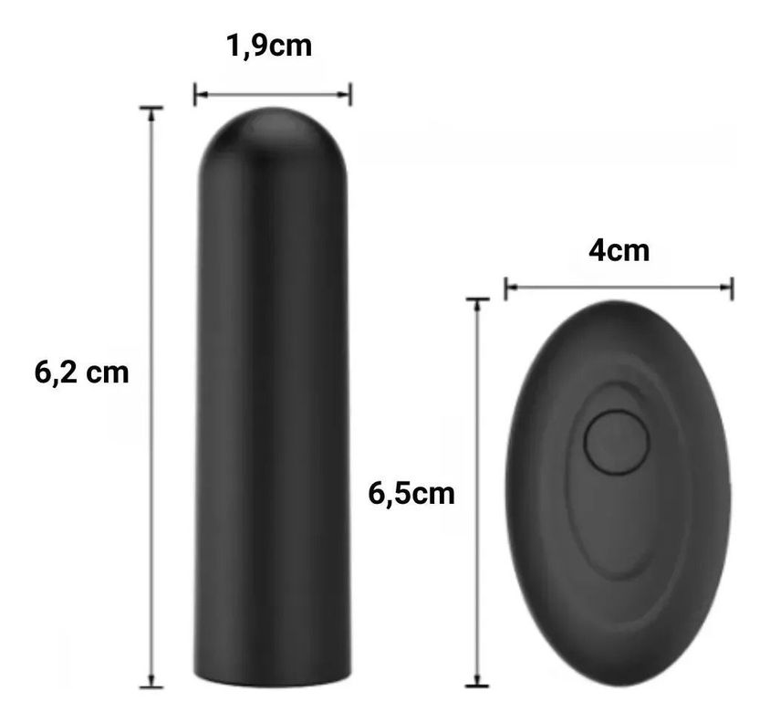 Bala Vibradora Control Remoto Juguete Sexual-2