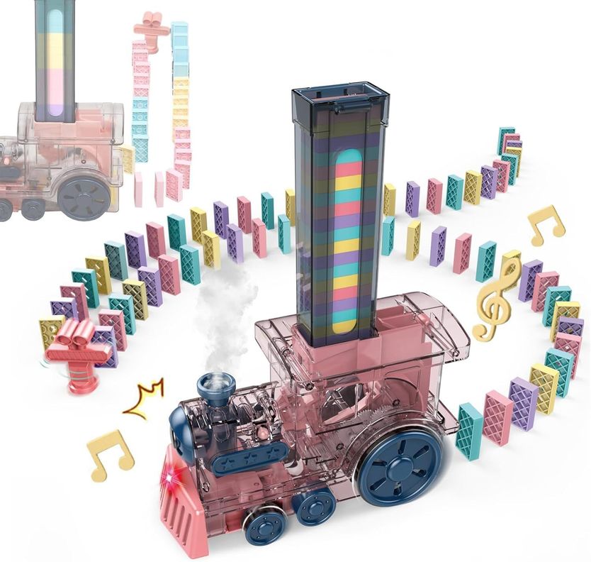Juguete Trencito Domino Didáctico Para Bebes-1