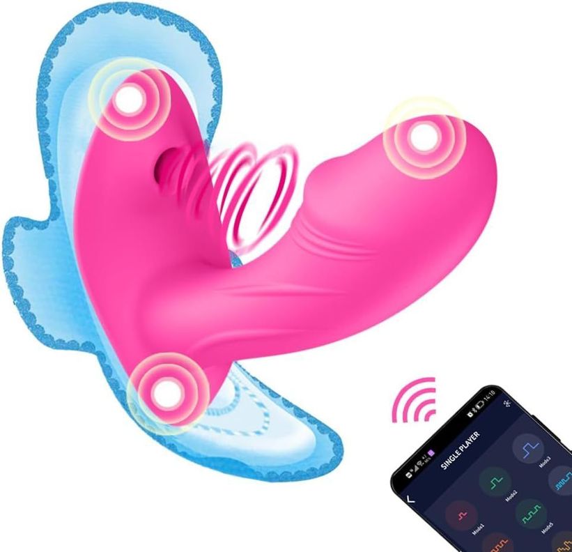 Consolador Vibrador Inalámbrico Punto G Con App-4