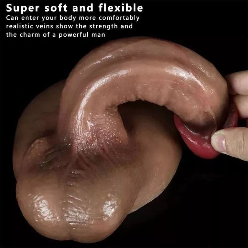 Consolador Super Soft Liquid Silicona-3