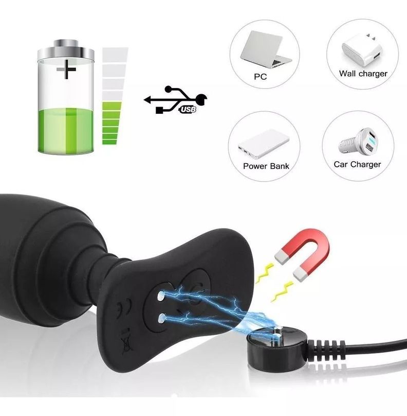 Plug Anal Golpes  Eléctricos De 10 Velocidades-3