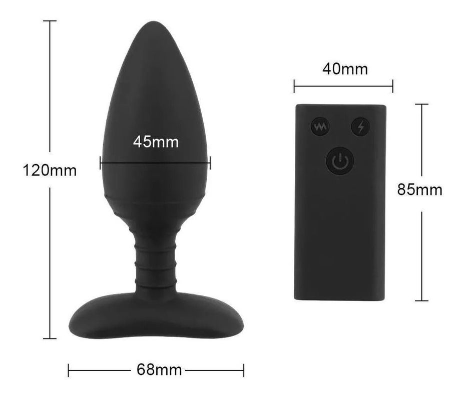 Plug Anal Golpes  Eléctricos De 10 Velocidades-5