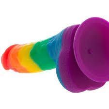 Consolador Dildo  Arcoiris Realistico -4